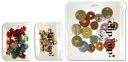 Clip It Up Zipper Bags Small 4/Pkg-Two 5"X5" & Two 2.25"X3.25" by Simply Renee: Product Image