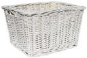 Medium Wicker Basket-White by Imagine This!: Product Image