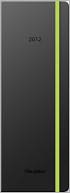 2012 Jotter PlannerBlack Engmt Calendar