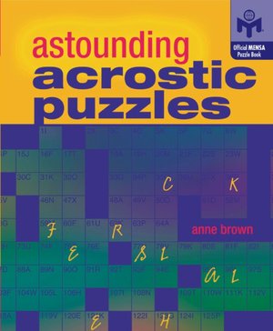 Astounding Acrostic Puzzles (Mensa)