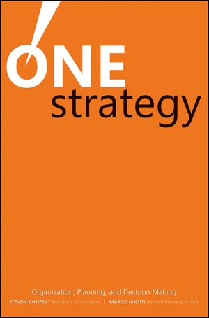 One Strategy: Organization, Planning, and Decision Making
