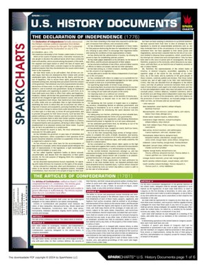 U.S. History Documents (SparkCharts)