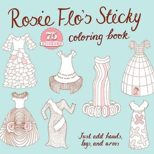 Rosie Flo's Sticky Coloring Book