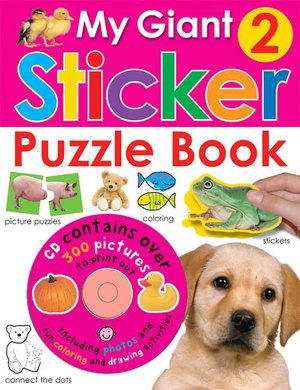 My Giant Sticker Puzzle Book 2 (with CD)