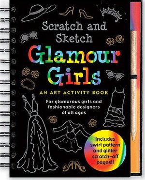 Scratch and Sketch Glamour Girls