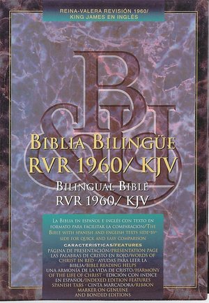 RVR 1960/KJV Bilingual Bible (Black Hardcover)