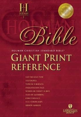 HCSB Giant Print Reference Bible