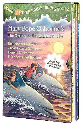 Magic Tree House The Mystery of the Ancient Riddles Boxed Set #3: Book 9 - 12 (Magic Treehouse Series)