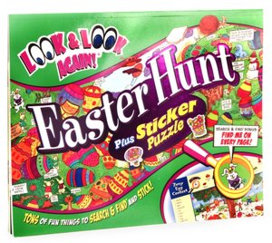 Easter Hunt Plus Sticker Puzzle (Look & Look Again Series)