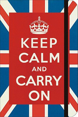 Keep Calm and Carry on Small Lined Notebook