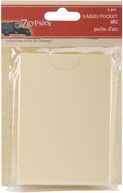 Artist Trading Card Pockets 2.625"X3.75" 5/Pkg-Naked by 7 Gypsies: Product Image