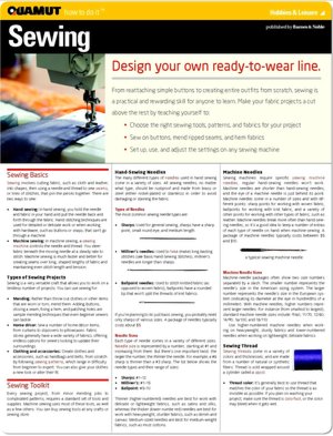 Sewing (Quamut)