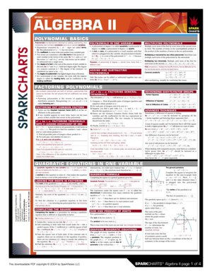 Algebra II (SparkCharts)