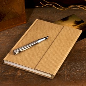 Natural Kraft Magnetic Wrap Journal (6