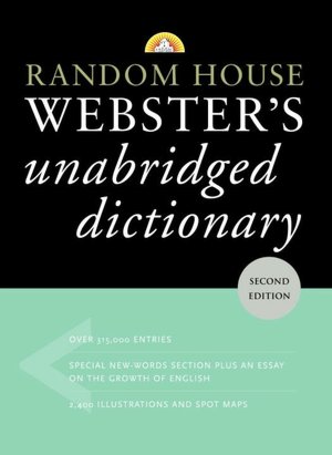 Free french books downloads Random House Webster's Unabridged Dictionary (English Edition) 9780375425998 