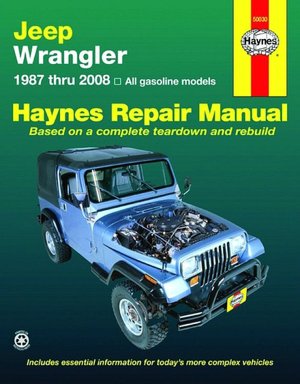 Jeep Wrangler 1987 thru 2008