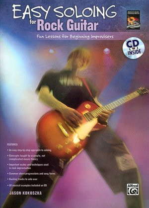 Easy Soloing for Rock Guitar: Book & CD