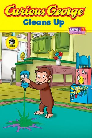 Curious George Cleans Up (CGTV Reader)