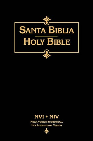 NVI/NIV Biblia Bilingue, Tapa Dura Negro