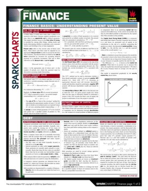 Finance (SparkCharts)