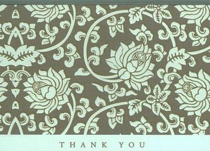 Acadian Tapestry Thank You Note Cards Set of 14