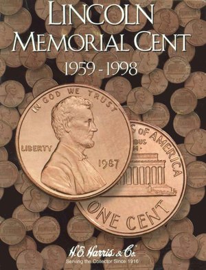 Lincoln Memorial Cent 1959 - 1998 Coin Folder