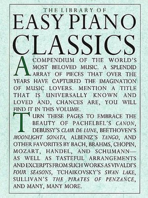 Library of Easy Piano Classics: (Sheet Music)