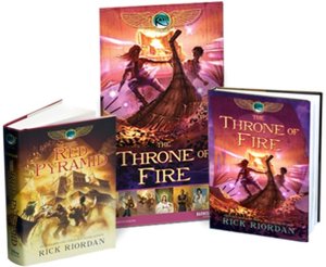 The Red Pyramid/The Throne of Fire Exclusive Bundle with Poster (Kane Chronicles Series #1 & #2)
