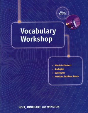 Holt Traditions Vocabulary Workshop: Vocab Workshop Grade 9