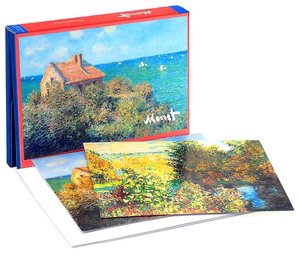 Box Card Set Monet Springtime