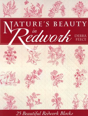 Nature's Beauty in Redwork: 25 Beautiful Redwork Blocks