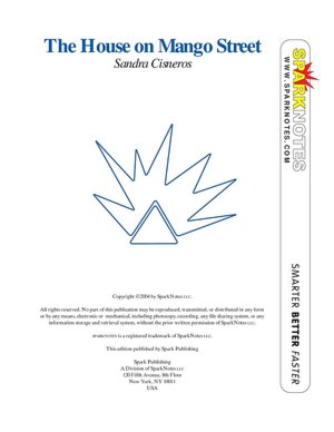 The House on Mango Street (SparkNotes Literature Guide Series)
