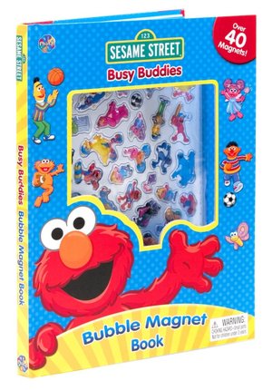 Sesame Street Busy Buddies Bubble Magnet Book