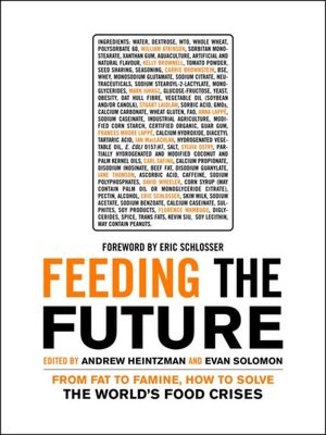 Feeding the Future: From Fat to Famine, How to Solve the World's Food Crises