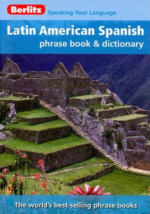 Latin American Spanish Berlitz Prasebook and Dictionary