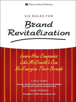 Six Rules for Brand Revitalization: Learn How Companies Like McDonald's Can Re-Energize Their Brands