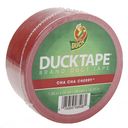 Colored Duck Tape 1.88" Wide 20 Yard Roll-Cha Cha Cherry by Shurtech: Product Image