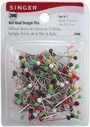 Ball Head Straight Pins-Size 16 200/Pkg by Singer: Product Image