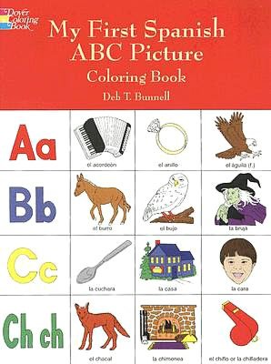 My First Spanish ABC Picture Coloring Book
