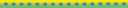 Dot To Dot Ribbon 3/8" 12 Feet-Yellow & Green by Offray: Product Image