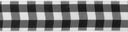 Bold Check Ribbon 1-1/2" 9 Feet-Black & White by Offray: Product Image