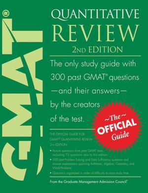 Good books download free Official Guide for GMAT Quantitative Review 9780470449769 by 