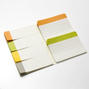 Moleskine Folio Tools Stick Notes, Semi Color