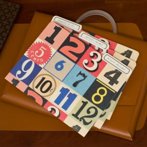 Numbers File Folders
