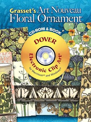 Grasset's Art Nouveau Floral Ornament CD-ROM and Book