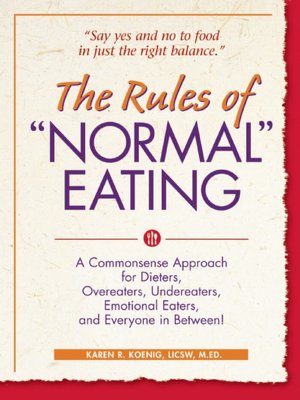 The Rules of Normal Eating