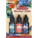 Adirondack Alcohol Ink .5 Ounce 3/Pkg-Rustic Lodge-Bottle/Terra Cotta/Denim by Ranger: Product Image