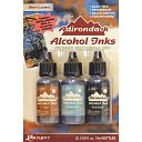 Adirondack Alcohol Ink .5 Ounce 3/Pkg-Miners Lantern-Rust/Stonewash/Pitch Blk by Ranger: Product Image