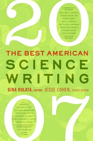 Best American Science Writing 2007