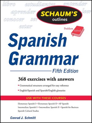 Schaum's Outline of Spanish Vocabulary Conrad Schmitt